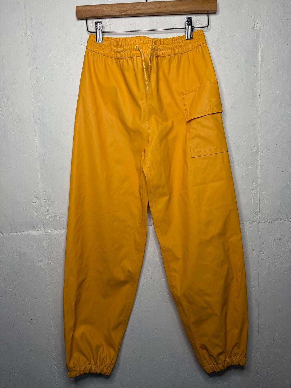 Hatley Size 12 Kids Yellow Rain Pants